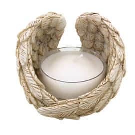 树脂工艺品创意天使翅膀烛台摆件石蜡桌面酒店装饰品源头厂家专供