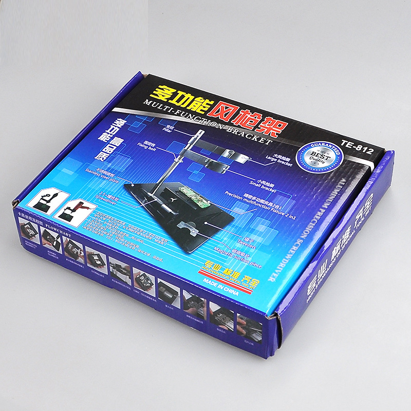 Pistola de aire plegable combinación de rack accesorio de mantenimiento montaje mantenimiento desmontaje equipo digital herramienta rack PIN de fábrica al por mayor