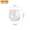 INS Net Red Colorful Cup Grade Egg Cup Gillar Gel Transparent Egg Cup Dessert Cup Sweed Cup