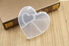 Panda head transparent plastic box geometric multi -specification DIY jewelry box fishing gear storage box pill box