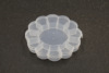 Panda head transparent plastic box geometric multi -specification DIY jewelry box fishing gear storage box pill box