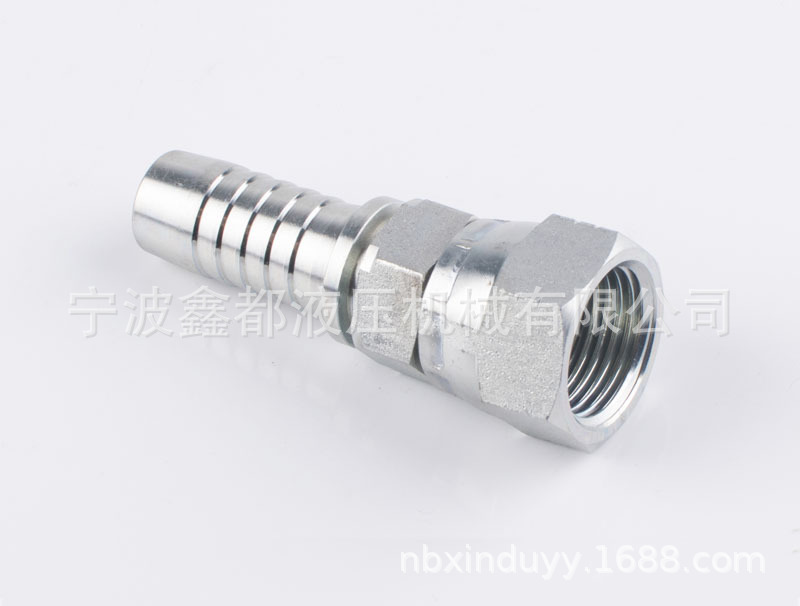 现货美制JIC内螺纹74°内锥面密封双六角液压胶管接头芯子 26711D
