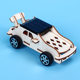 DIY Technology Small Production Small Invention Solar Car Handmade Materials Maker Assembled Creative Toy Model