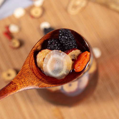 Takimidang Ginseng and Polygonatum Five Treasures Tea Wolfberry Tea Mulberry Tea Men's Tea Combination Herbal Tea Boxed Support Dropshipping