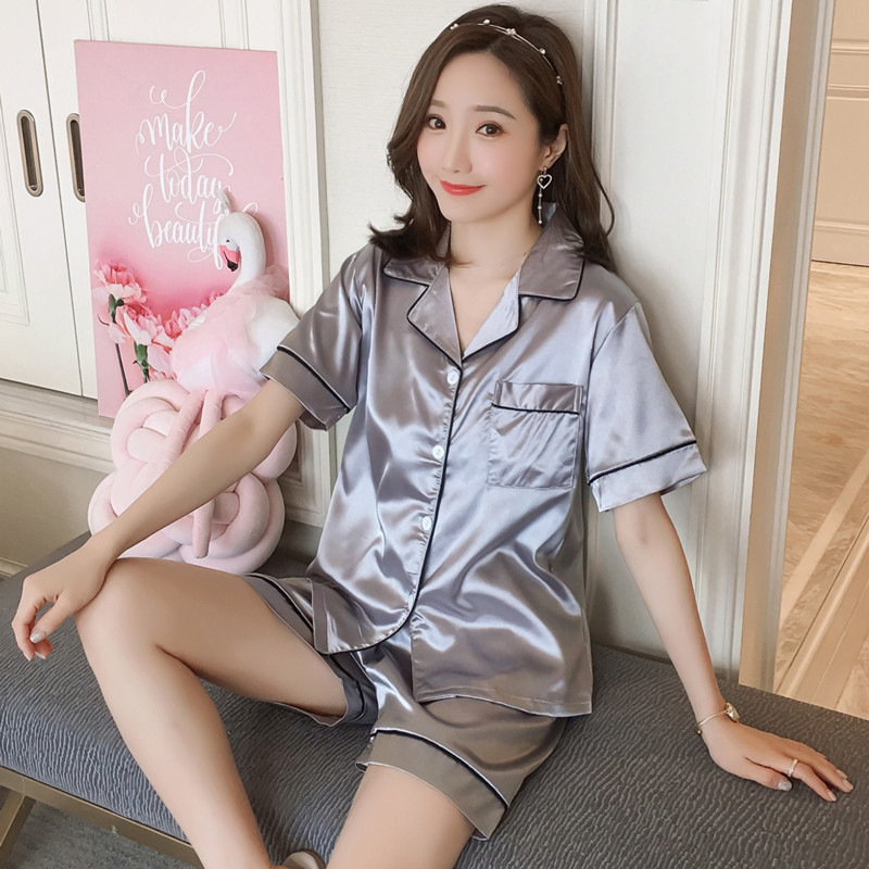 더블 짧은 실버