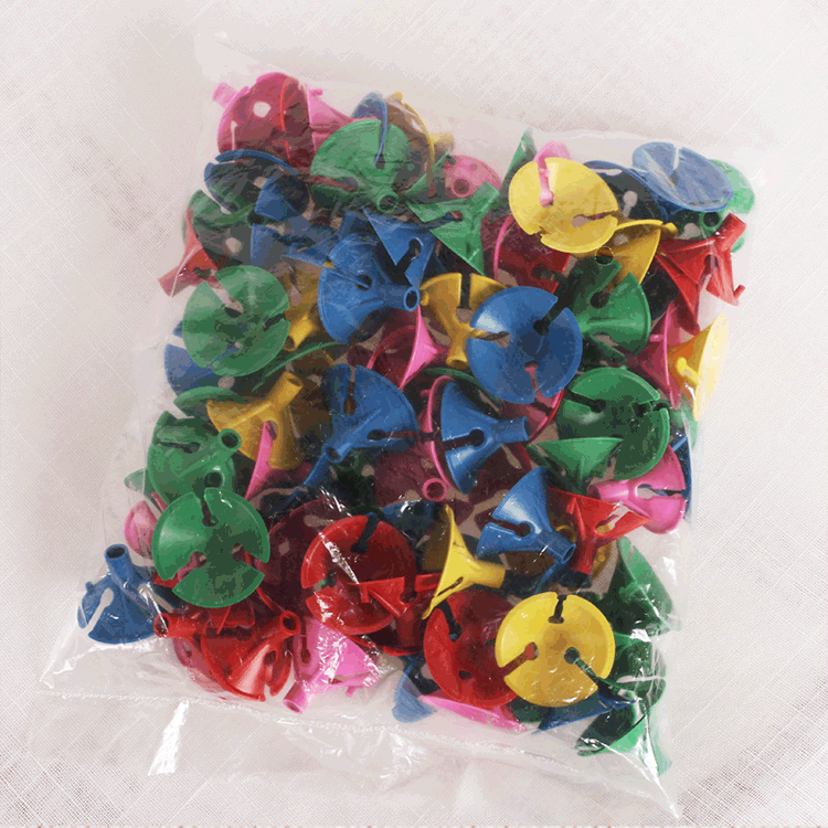 Colorido globo de plástico varilla arrastre fábrica al por mayor varilla más arrastre decoración del partido suministros tapa varilla arrastre globo Accesorios