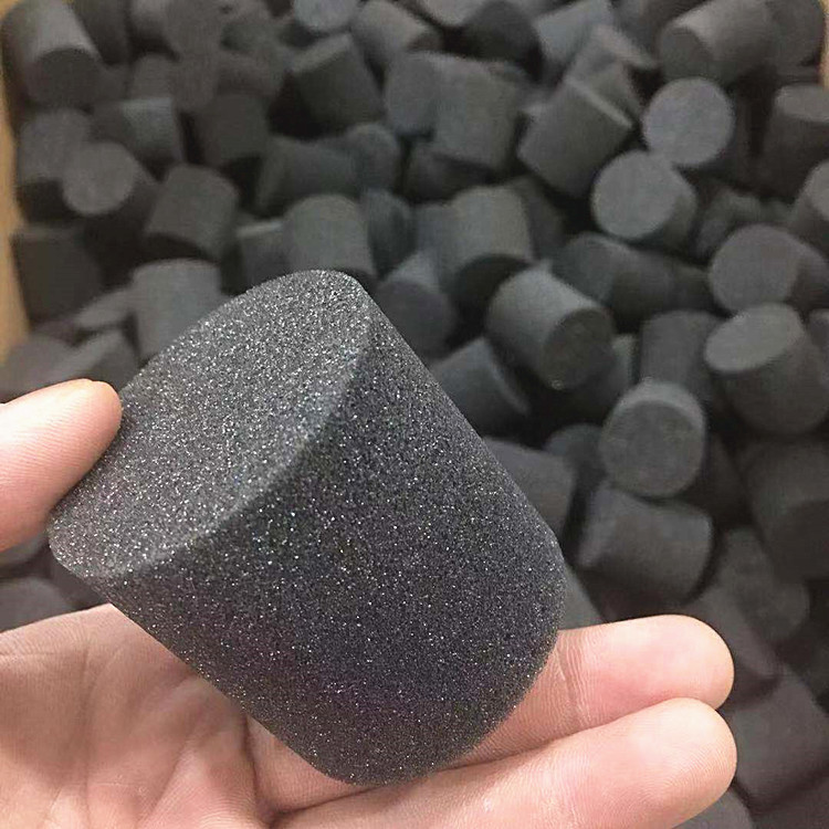 柔软透气圆形白色海绵柱 高密填充抗压泡沫海绵棒子 pu棉柱定 制