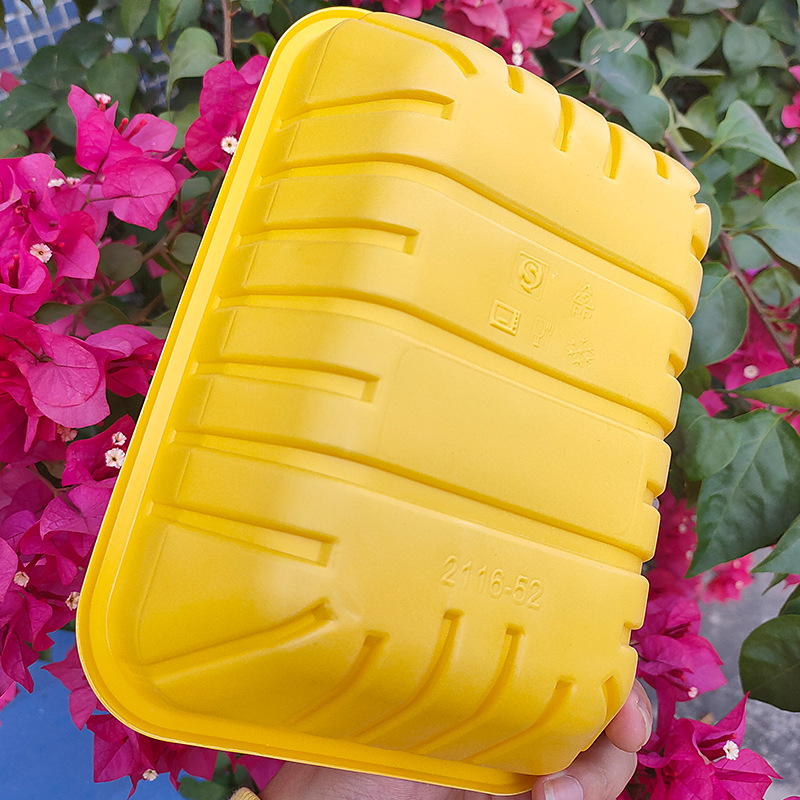 1912B超市一次性生鲜托盘 生鲜托盘白色pp塑料熟食品级包装盒