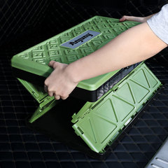 Trunk storage box, rear cargo compartment storage box, trunk organizer, car storage box, foldable plastic storage box for car