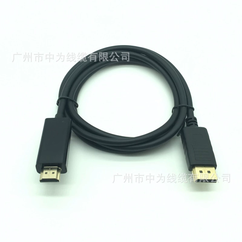 Кабель DP к HDMI 1.8 метра поворотная проводка DisplayPort