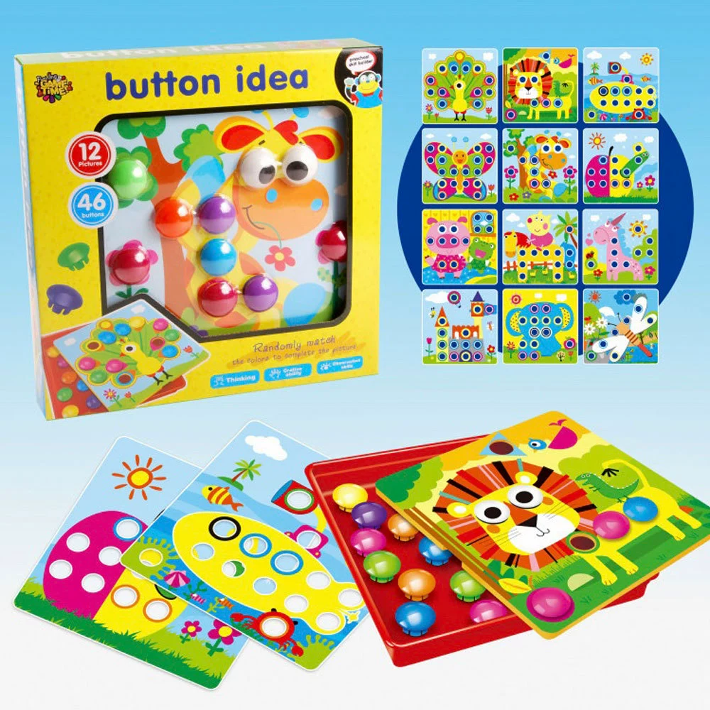 Constructor with clove mushrooms, toy, Amazon, children's creativity, handmade, training