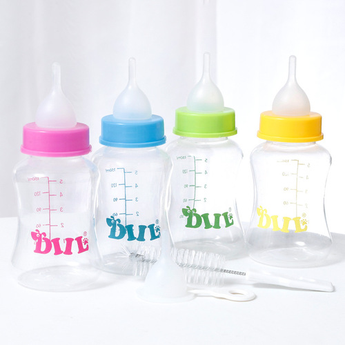 P wholesale Pipitao large gourd-shaped pet bottle 5-piece set 150ml cat bottle dog bottle