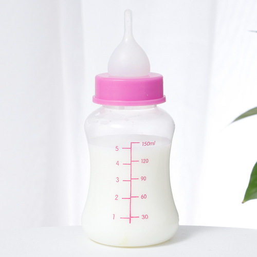 P wholesale Pipitao large gourd-shaped pet bottle 5-piece set 150ml cat bottle dog bottle