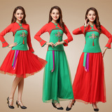 婷姿媄 Демисезонный флисовый комплект, этнический лонгслив, костюм, этнический стиль