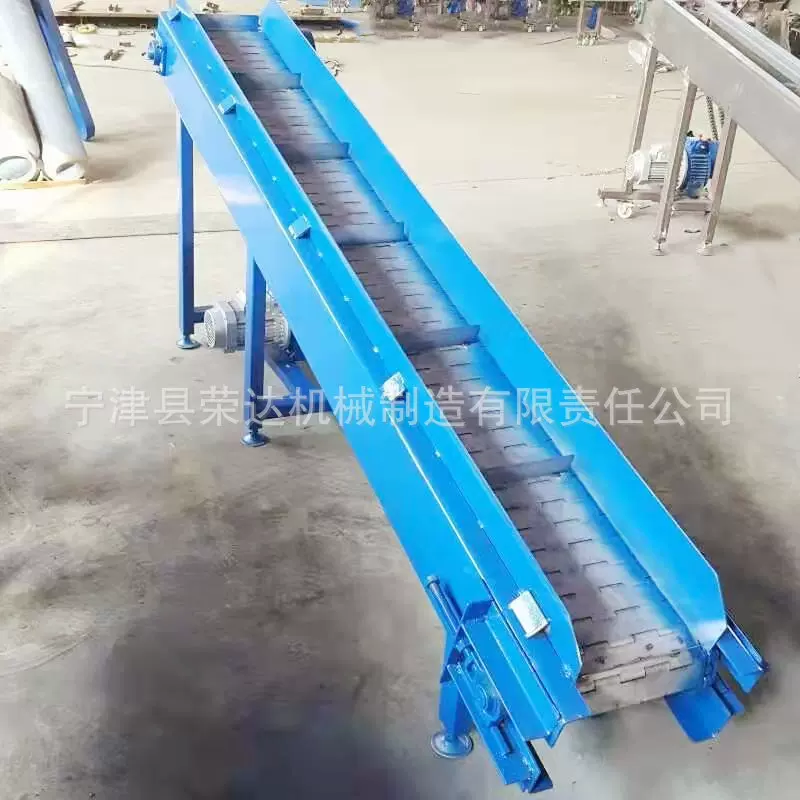 不锈钢链板输送机耐高温坚果烘干食品流水线输送机食品级输送设备