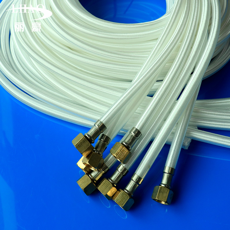 蒸汽清洁机硅胶编织管 蒸汽导气软管 外编织硅胶管 5*10 22*16