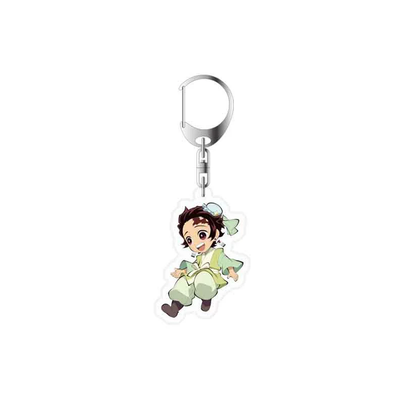 Acrylic double-sided keychain, transparent pendant