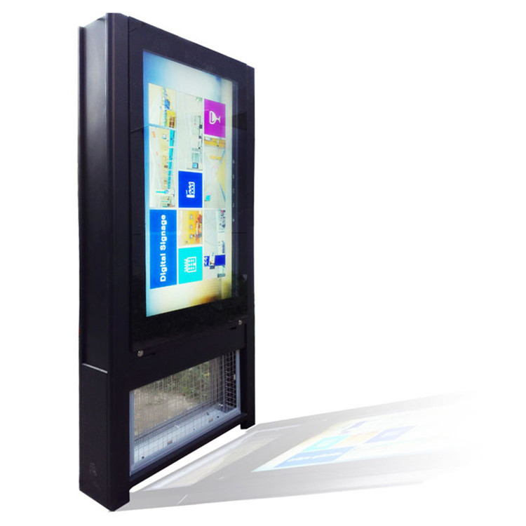 热销65寸户外广告机立式防水防尘防爆高清亮度液晶屏视频播放机