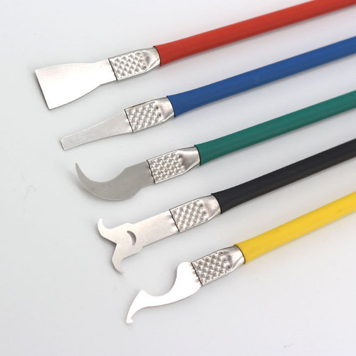 Apple Android mobile phone CPU repair pry tool set motherboard hard disk scraper chip glue removal shovel combination