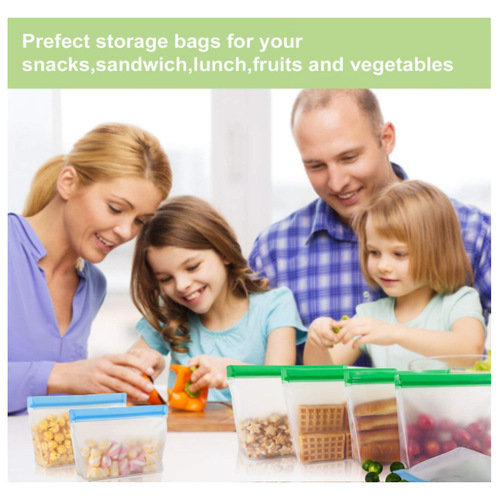 Factory-made PEVA 3D Reusable Storage Bags | Food Bags | PEVA Fresh-Keeping Pouches
