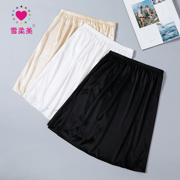 Thin base pleated skirt, protective underware, mini-skirt