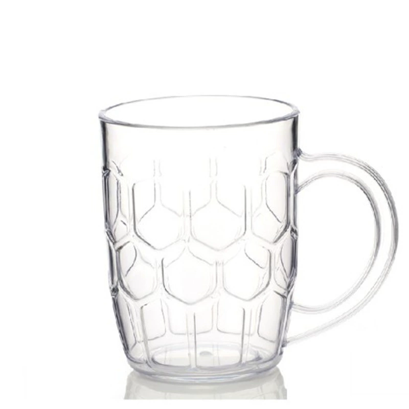Acrylic capacious wineglass, PC-plastic, 500 ml