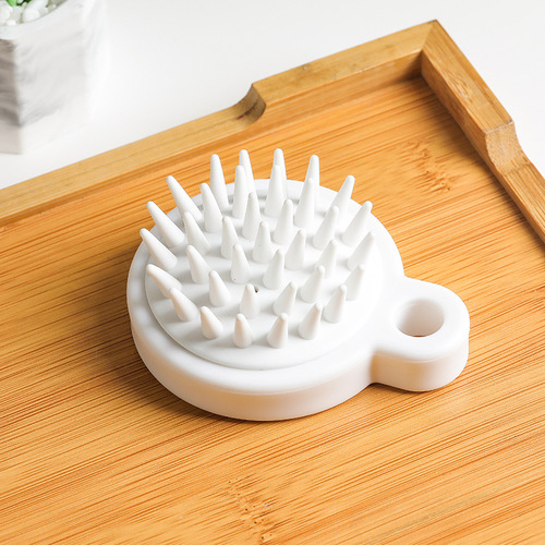 Hairbrush, Japanese MUJI Style Hair Scrubber Scalp Massager Silicone Hairbrush, Hair Washing Gadget Shampoo Comb