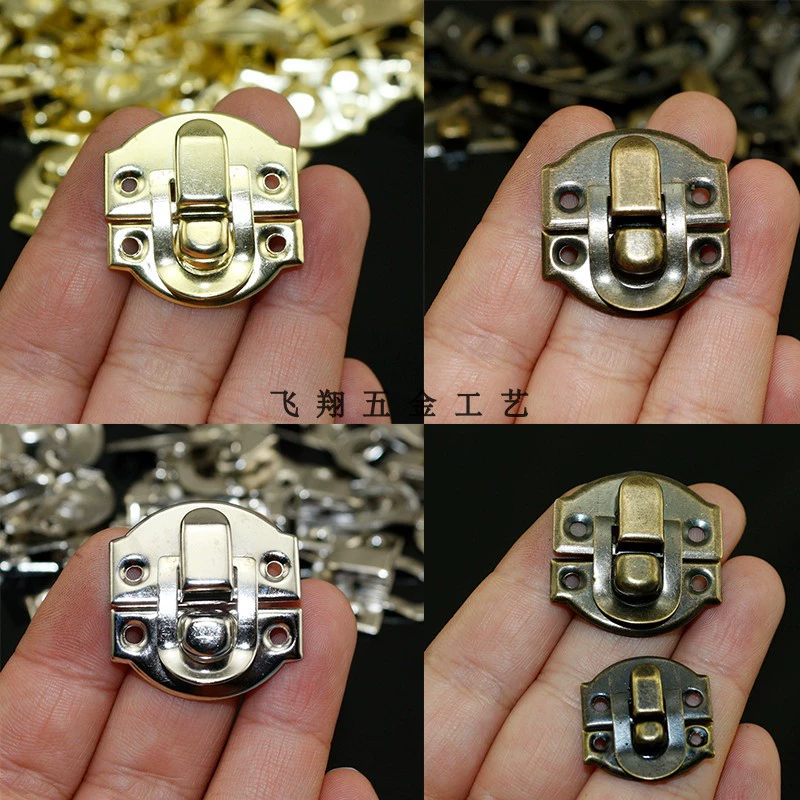 Yunchang аппаратный слиток коробка Пряжка железная деревянная коробка подарочная коробка Пряжка замок Ретро Маленькая Пряжка ювелирные изделия и замок