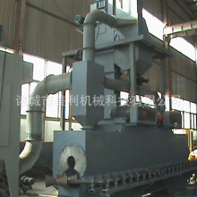 钢瓶外壁除锈抛丸机 辊道变频调速 圆管圆钢钢瓶通过式打砂清理