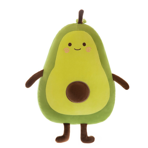 Down cotton butter fruit doll plush toy four-sided stretch pillow soft series sleeping pillow doll