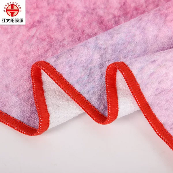 Ultra-thin yoga mat in stock non-slip female sweat-absorbent beginner folding portable mat yoga blanket towel yoga towel