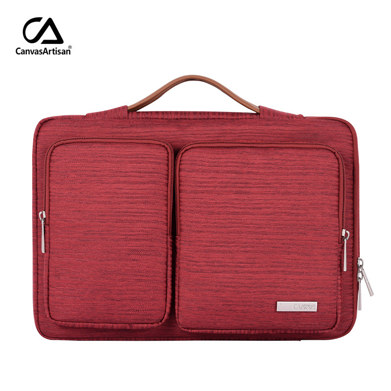 Canvasartisan negocio multifuncional portátil funda protectora Portátil Bolsa de forro de una pieza de entrega