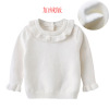 Brand autumn children's knitted cotton sweater, long sleeve