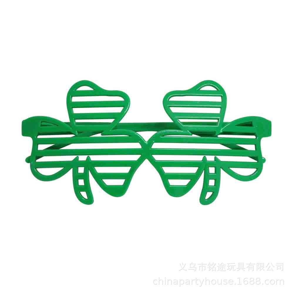 En stock irlandés Festival verde adornos traje St. Patrick Shamrock Festival Fiesta traje