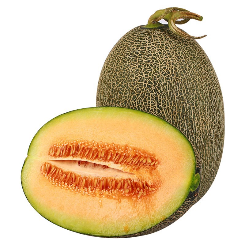 Подлинная хайнаньская канталупа 9 кг канталупа Сичжоу Сезон свежие фрукты сетчатая дыня