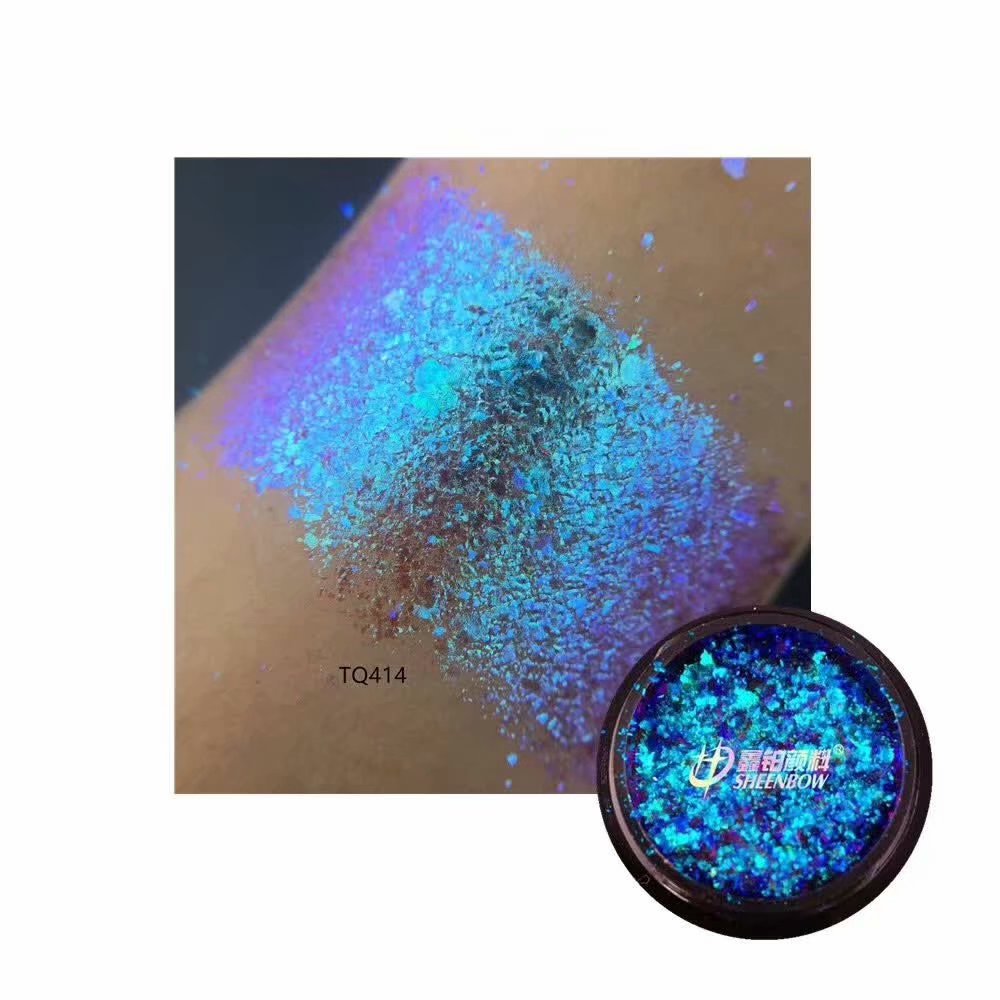 特种光学变色龙金属效果化妆品级珠光颜料彩妆美妆眼影口红偏光粉