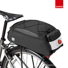 Mountain bike bag rear seat bag 10L multi-functional shelf rear seat backpack single shoulder bag cycling equipment