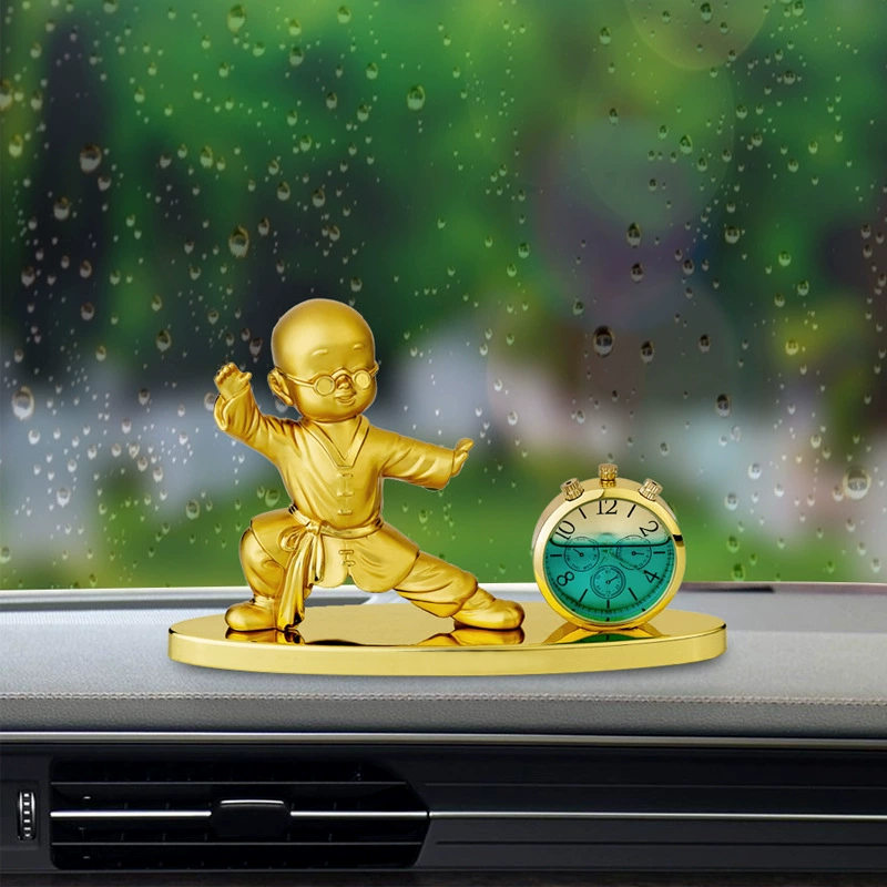 Автомобильные духи украшения сплав кунг-фу маленький монах Автомобильная голова креативные милые украшения автомобиля автомобильные аксессуары