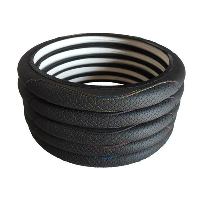 Steering wheel cover Fiber Leather, Double Round, No Inner