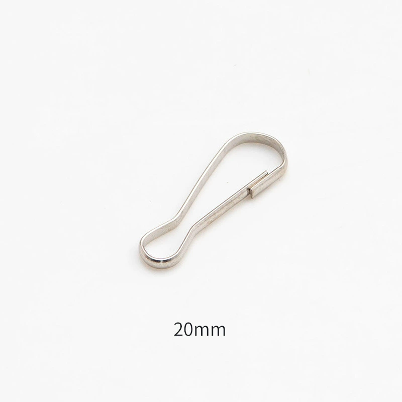Accessory (Pengkai) Keychain Clip, Stainless Steel, Assorted Sizes, Pack of 100