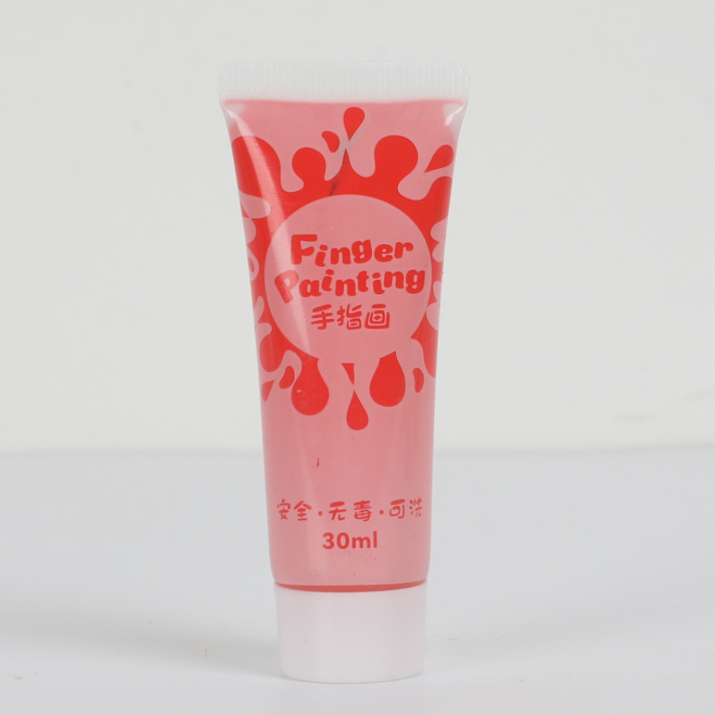 Pintura con los dedos - rojo brillante / 30ml