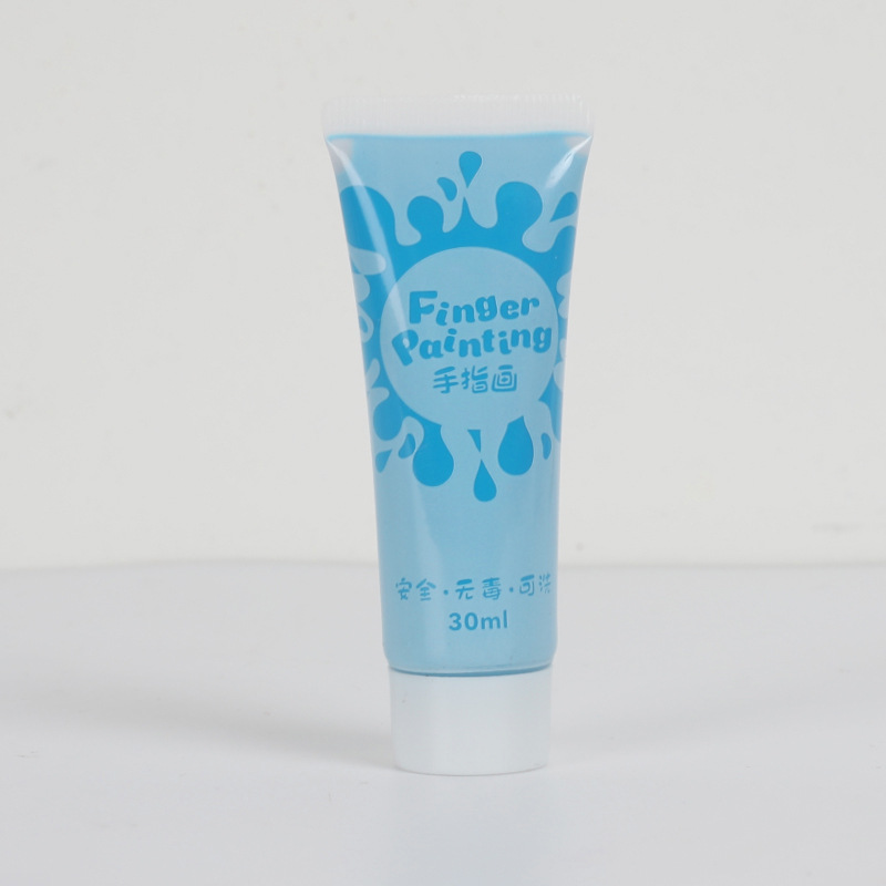 Pintura de dedos-Azul cielo / 30ml