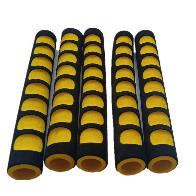 厂家提供NBR橡塑手把套使用丁晴橡胶泡棉手把套保护双手 减少摩擦