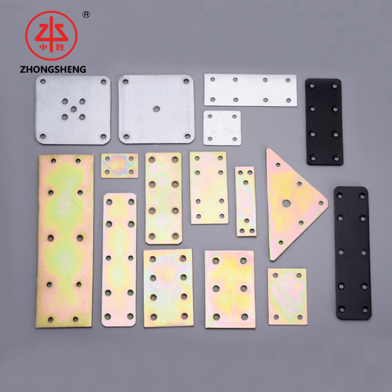 Factory direct supply thickened flat angle code flat bracket one word connection straight iron piece furniture Triangle Square iron piece Factory direct supply thickened flat angle code flat bracket one word connection straight iron piece furniture Triangle Square iron piece