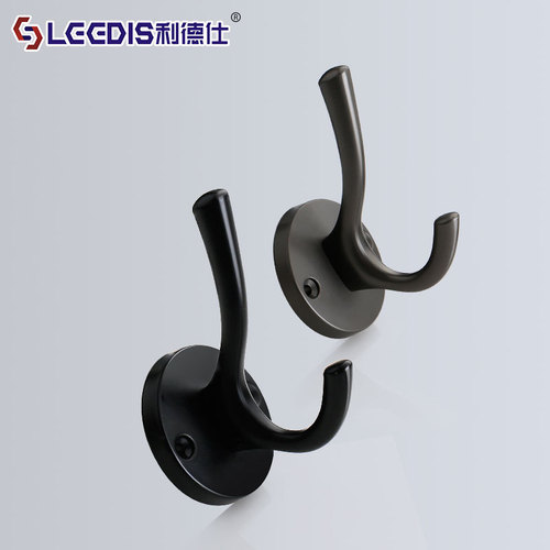 Factory direct sales modern simple cabinet wardrobe coat hooks kitchen bathroom wall mounted single hook furniture coat hooks