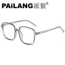 抗辐射眼镜防蓝光玩手机电脑护目镜方框平光眼镜复古近视眼镜批发