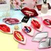 Quick -selling hot -selling hot -selling manufacturers Direct sales of portable makeup mirrors printing bread folding makeup mirror office beauty makeup