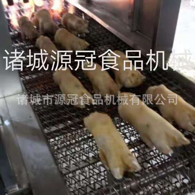 不锈钢腊肉烧毛机 带皮后肘肉烧毛机 猪头燎毛清洗设备厂家供应