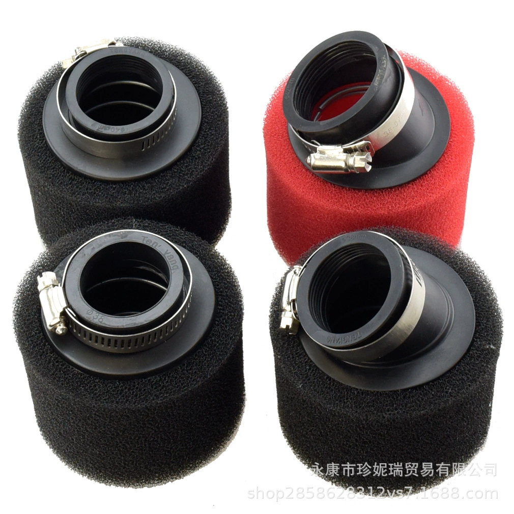 Квадроцикл внедорожный мотоцикл Скутер GY6 35 мм 38 мм 42 мм губчатый воздушный фильтр