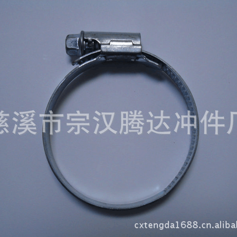 厂家现货供应德式喉箍不锈钢金属消防管道水带固定出口不锈钢喉箍